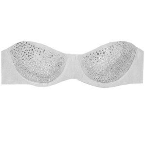 Victoria Secret Fashion Show Limited Edition Mesh Rhinestone Bikini Set 32B/ S